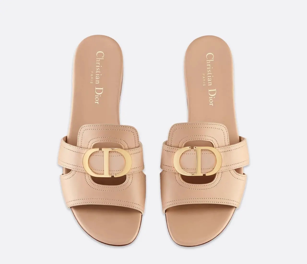 Dép Dior 30 Montaigne Slide 'Nude' KCQ266VEA-S11U — ảnh 3