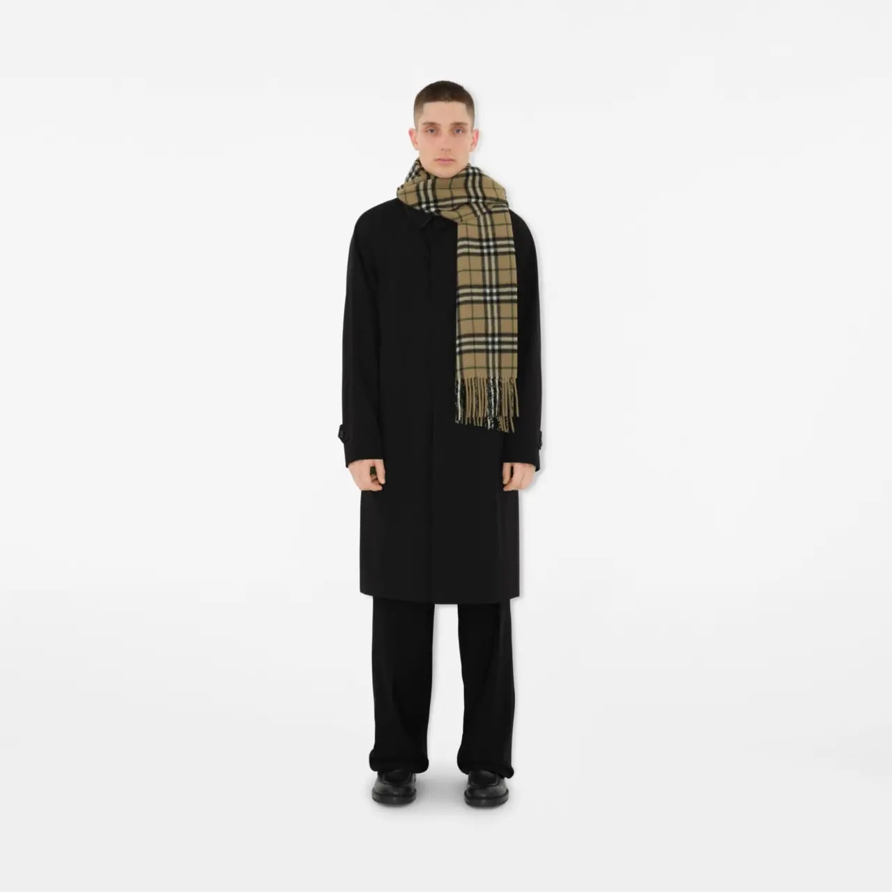 Khăn Burberry Check Cashmere Scarf 'Linden' 80965391 — ảnh 2