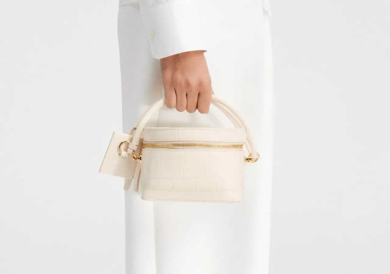 Túi Jacquemus The Vanito 'Ivory' 241BA398-3164-115 — ảnh 4