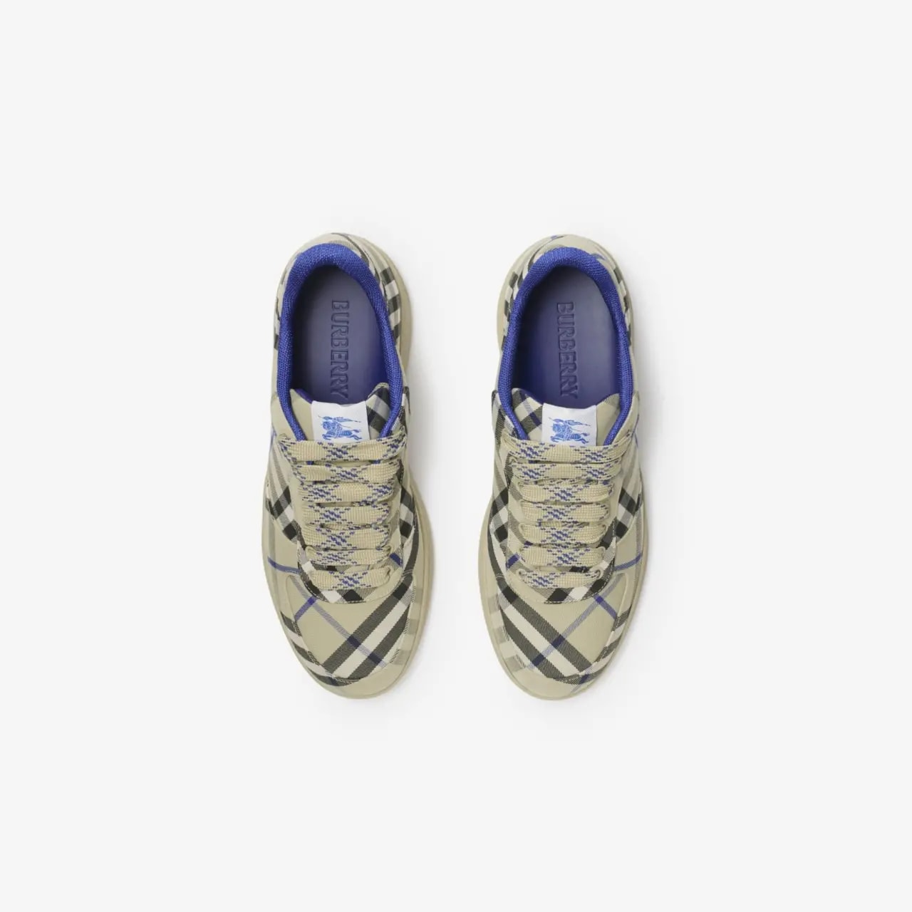 Giày Burberry Check Terrace Sneakers 'Lichen' 80952751 — ảnh 3