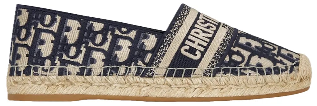 Giày Dior Granville Espadrille 'Deep Blue' KDB585OBE-S56B — kich-thuoc: 35