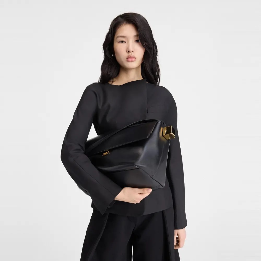 Túi Jacquemus Large Rond 'Black' 243BA384-3173-990 — ảnh 2