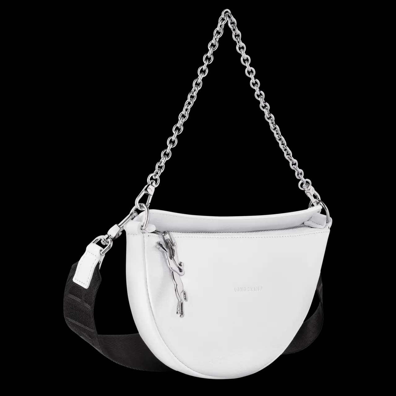 Túi Longchamp Smile S Crossbody Bag 'White' 10224HDS007 — ảnh 5