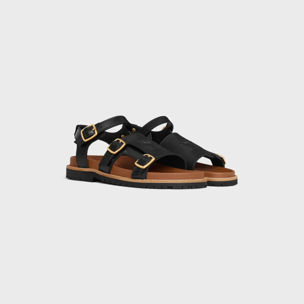 Dép Celine Mino Sandal 'Black' 359743644C-38NO — ảnh 4
