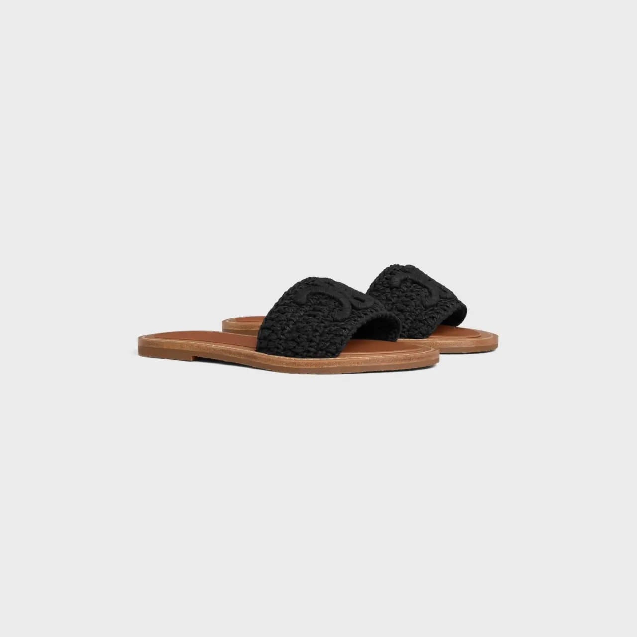 Dép Celine Lympia Mule 'Black' 357922313C-38NO — ảnh 2