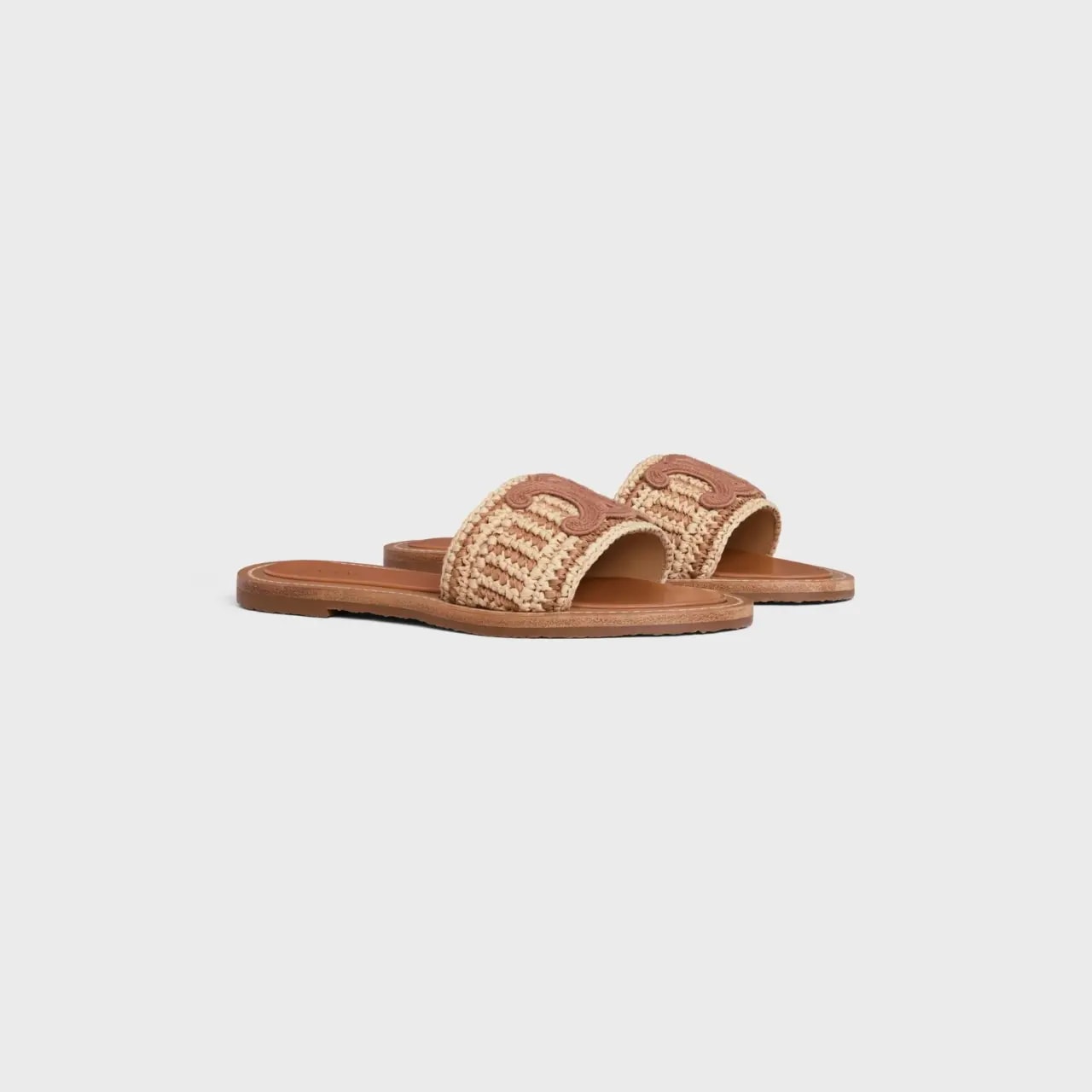 Dép Celine Lympia Mule 'Brown' 359864615C-19BE — ảnh 4