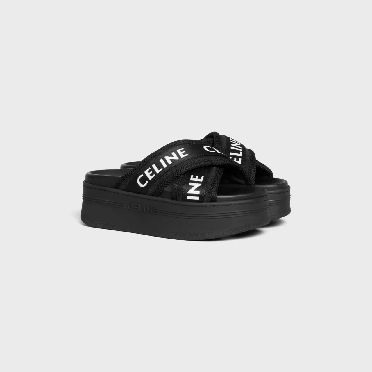 Dép Celine Block Slide 'Black' 354412276C-38AB — ảnh 4