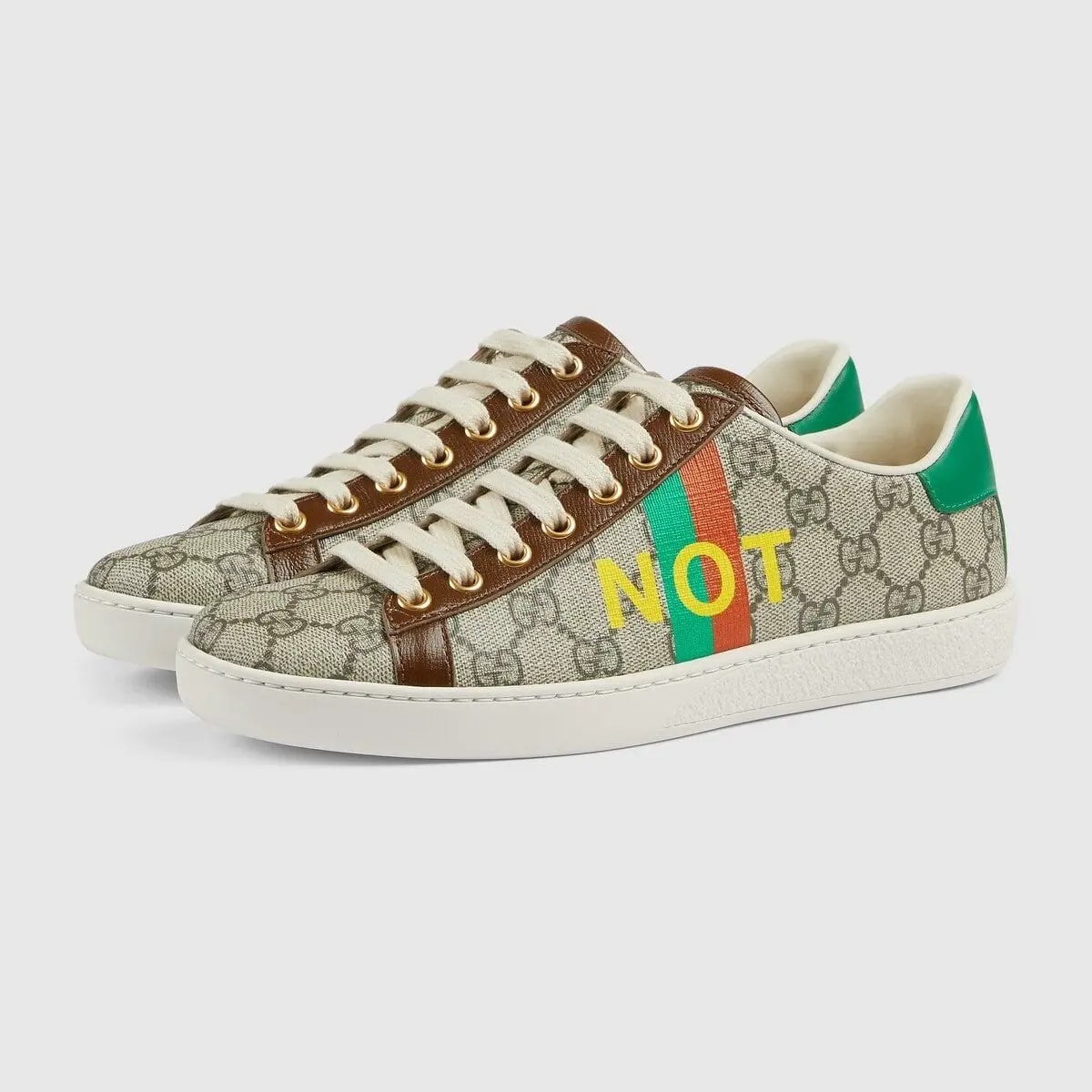 Giày Gucci Ace 'Fake Not Print' 636358-2GC10-8260 — ảnh 3