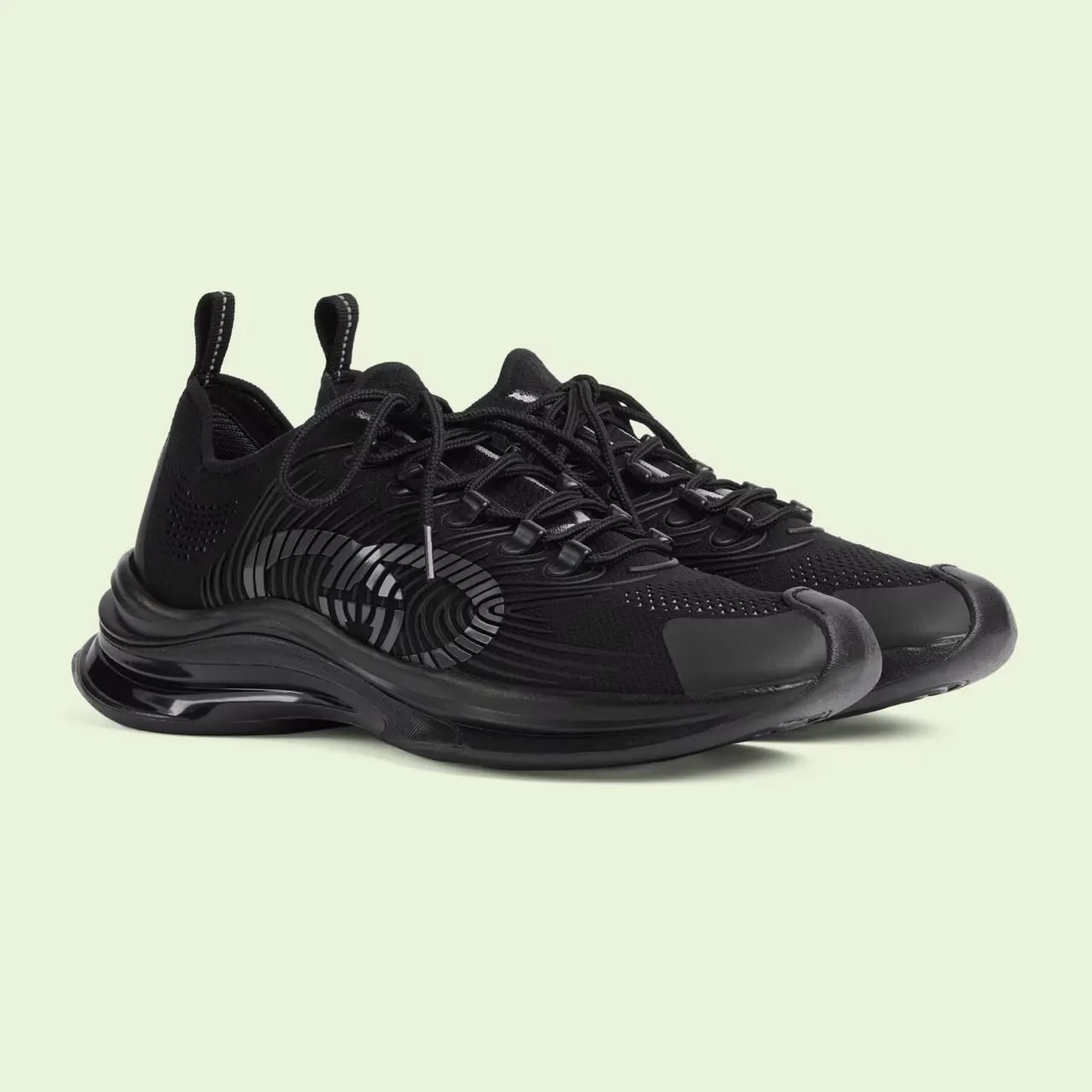 Giày Gucci Run Sneaker 'Black' 714658-USM10-8442 — ảnh 4