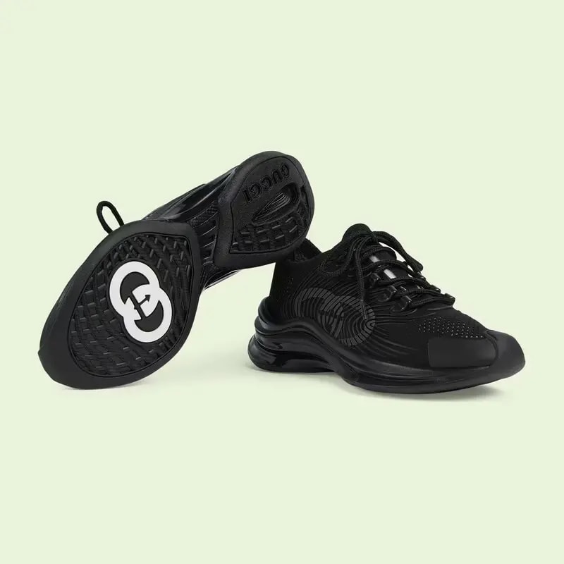 Giày Gucci Run Trainers 'Black' 714665-USM10-8442 — ảnh 3