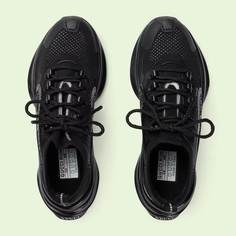 Giày Gucci Run Trainers 'Black' 714665-USM10-8442 — ảnh 2