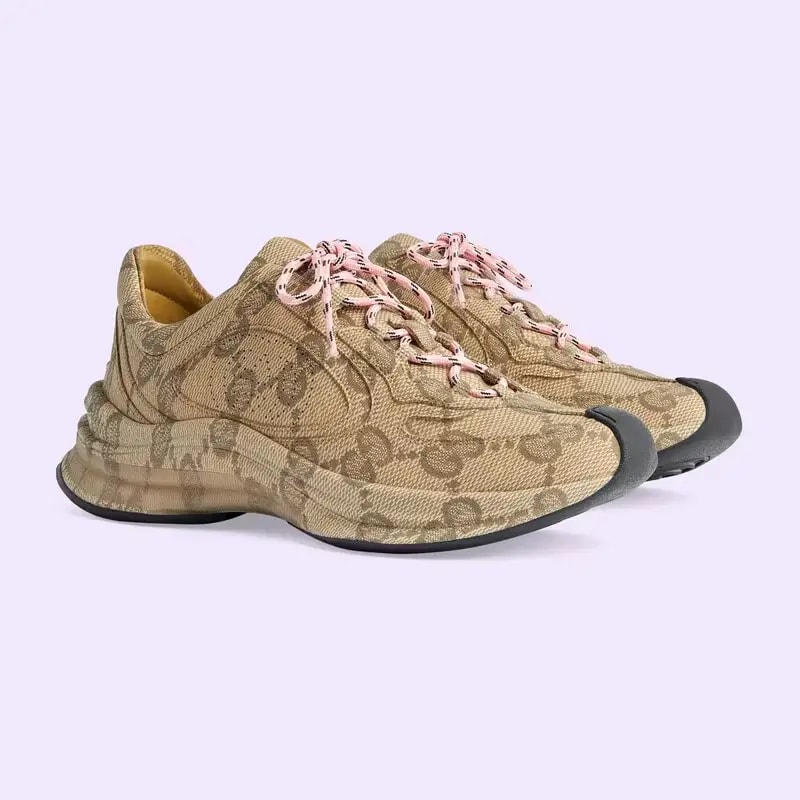 Giày Gucci Run Trainers 'Monogram' 725612-AABEB-9742 — ảnh 4