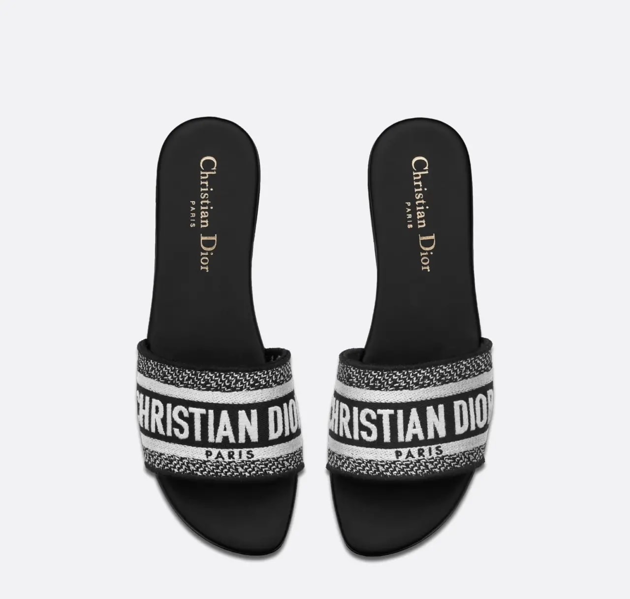 Dép Dior Dway Slide 'Black' KCQ166ERC-S11X — ảnh 3