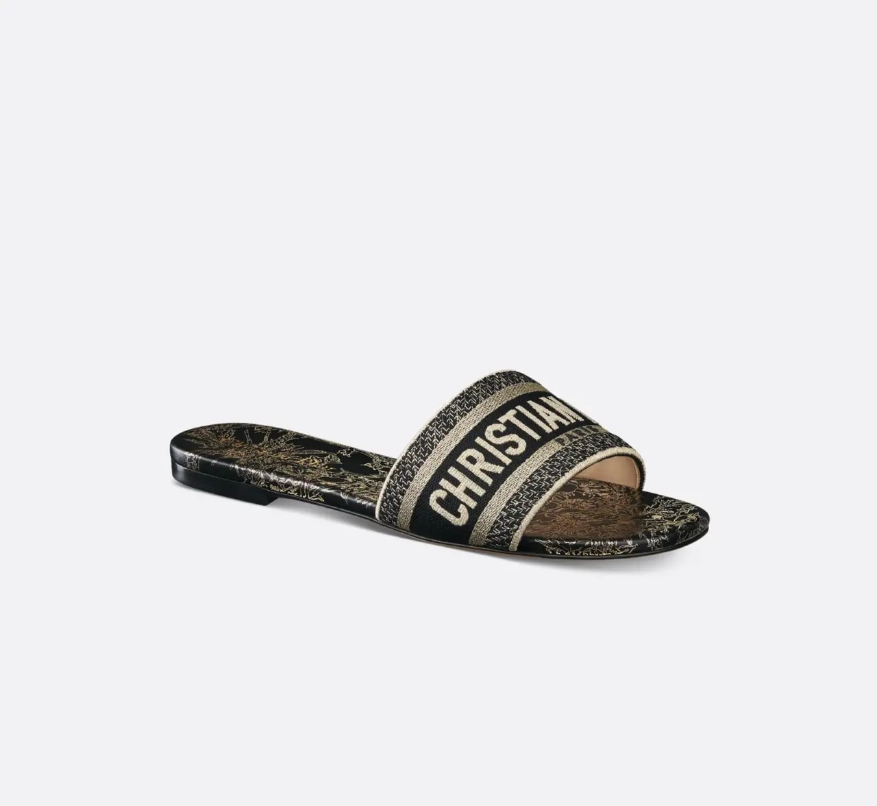 Dép Dior Dway Slide 'Black' KCQ209CDI-S21X — ảnh 3