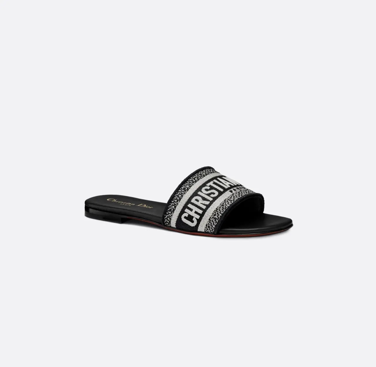 Dép Dior Dway Slide 'Black' KCQ166ERC-S11X — ảnh 4
