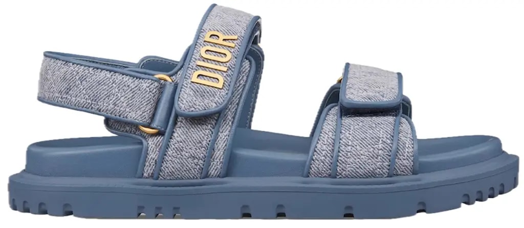 Dép Dior Dioract Sandal 'Blue' SKU: KCO141FJL-S70B — kich-thuoc: 35