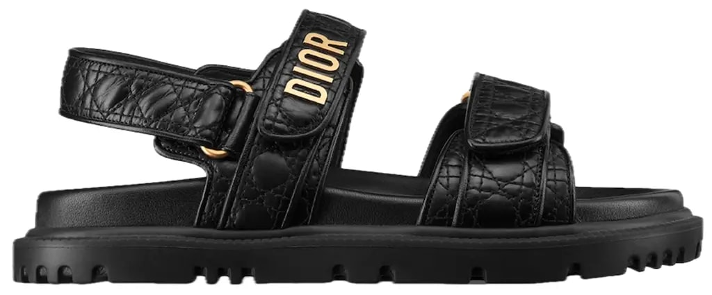 Dép Dior Dioract Sandal 'Black' KCO005CQC-S900 — kich-thuoc: 35