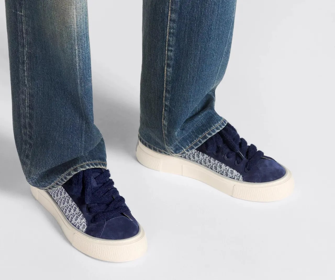 Giày Dior B33 Sneaker 'Navy' 3SN303ZWN-H559 — ảnh 2