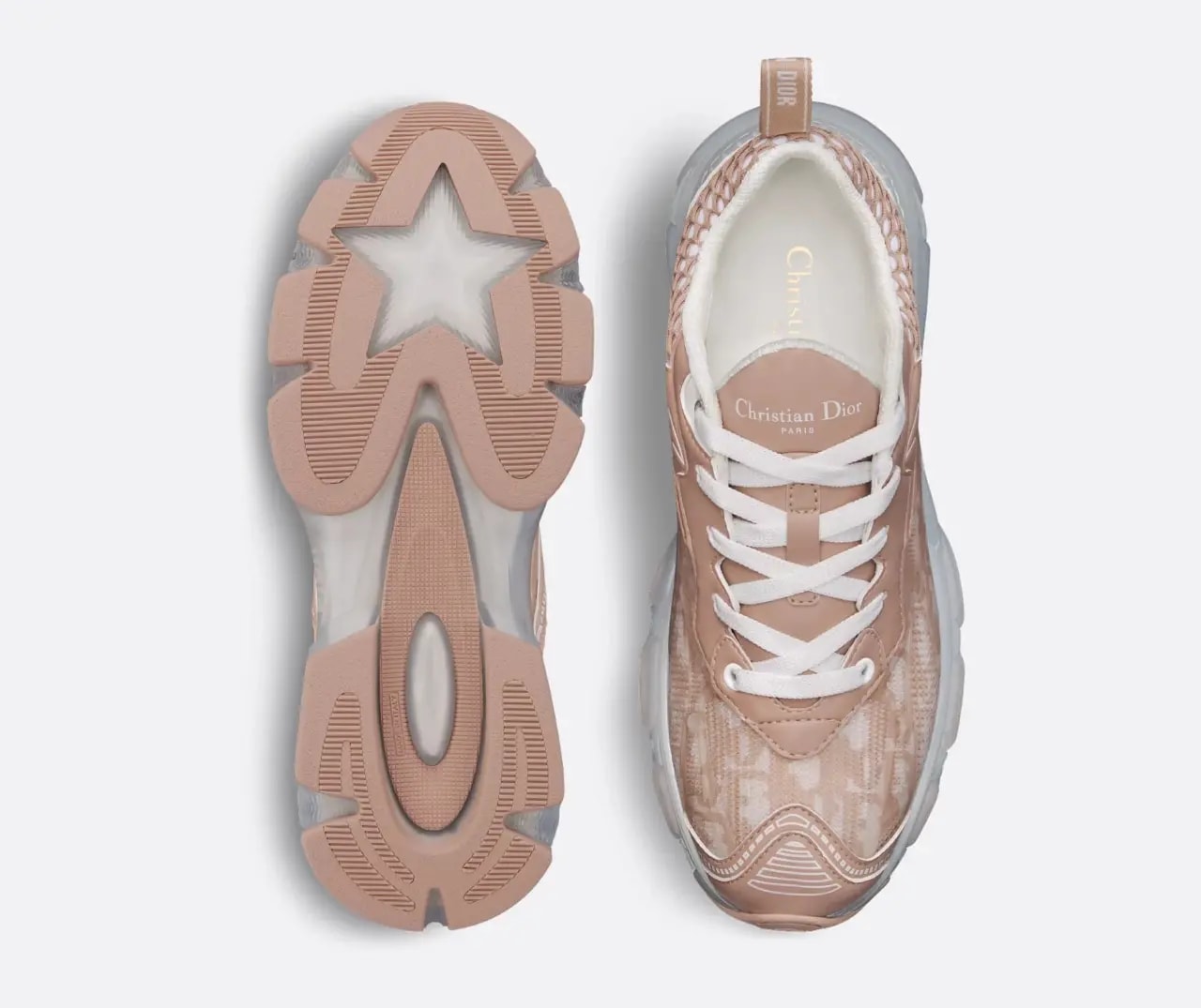 Giày Dior Vibe Sneaker 'Nude' KCK365OBU-S80W — ảnh 2