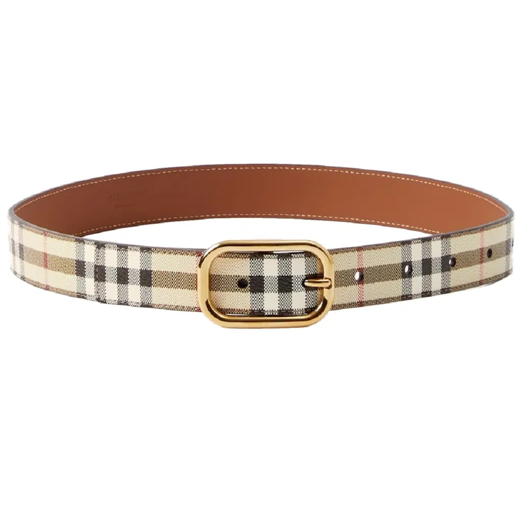 Thắt Lưng Burberry Check Belt 'Beige' 80660591 — kich-thuoc: l