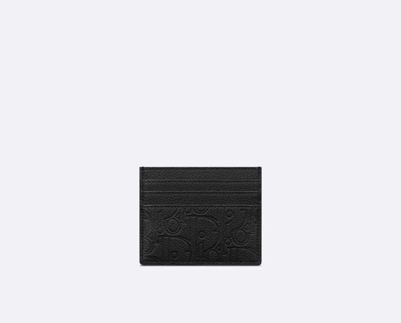 Ví Dior Card Holder 'Black' 2ESCH135FLG-H00N — ảnh 3