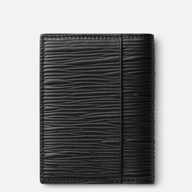 Ví MontBlanc Card Holder 4cc 'Black' 130929 — ảnh 3