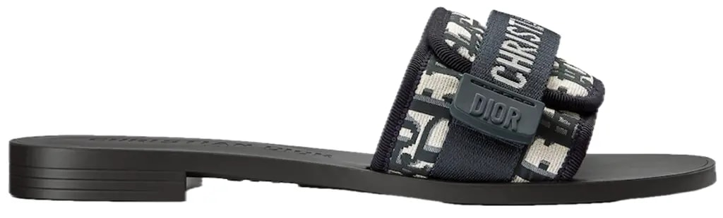 Dép Dior Revolution Slide 'Deep Blue' KCQ431OBY-S56B — kich-thuoc: 37