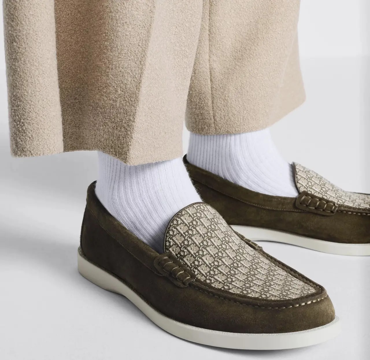 Giày Dior Granville Loafer 'Khaki' 3LO131ZYJ-H612 — ảnh 2