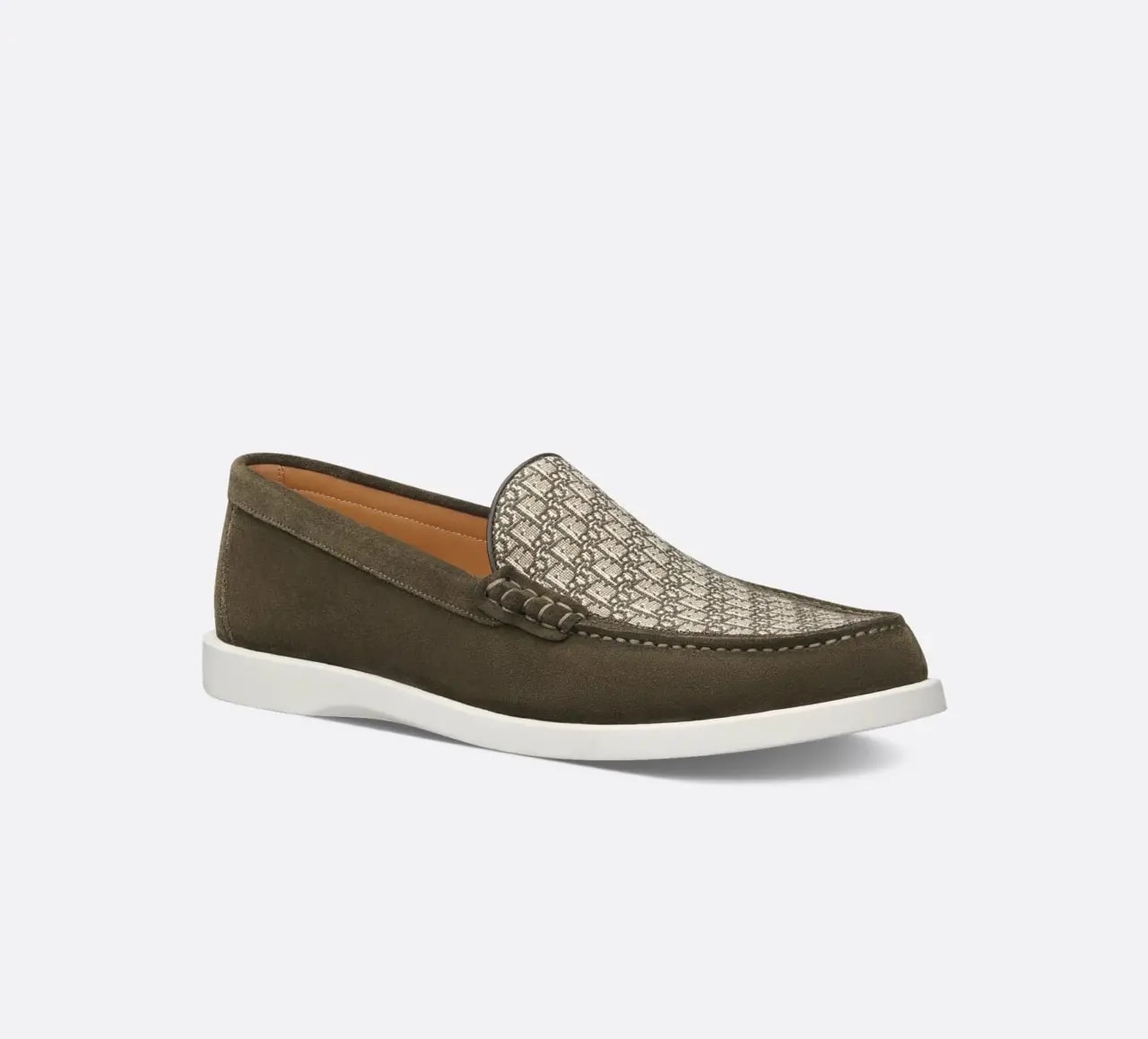 Giày Dior Granville Loafer 'Khaki' 3LO131ZYJ-H612 — ảnh 4
