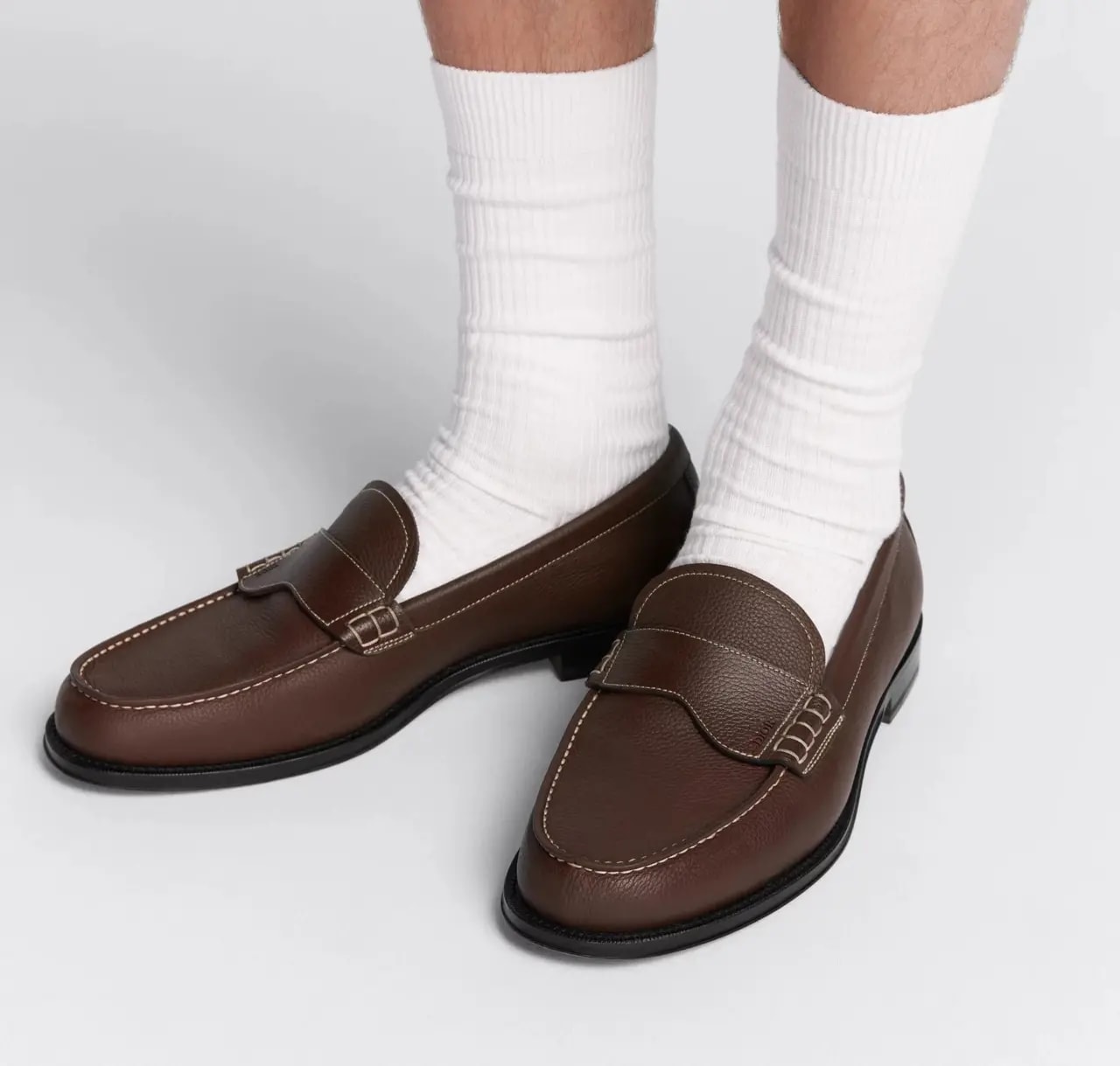 Giày Dior Granville Loafer 'Brown' 3LO146YJK-H750 — ảnh 4