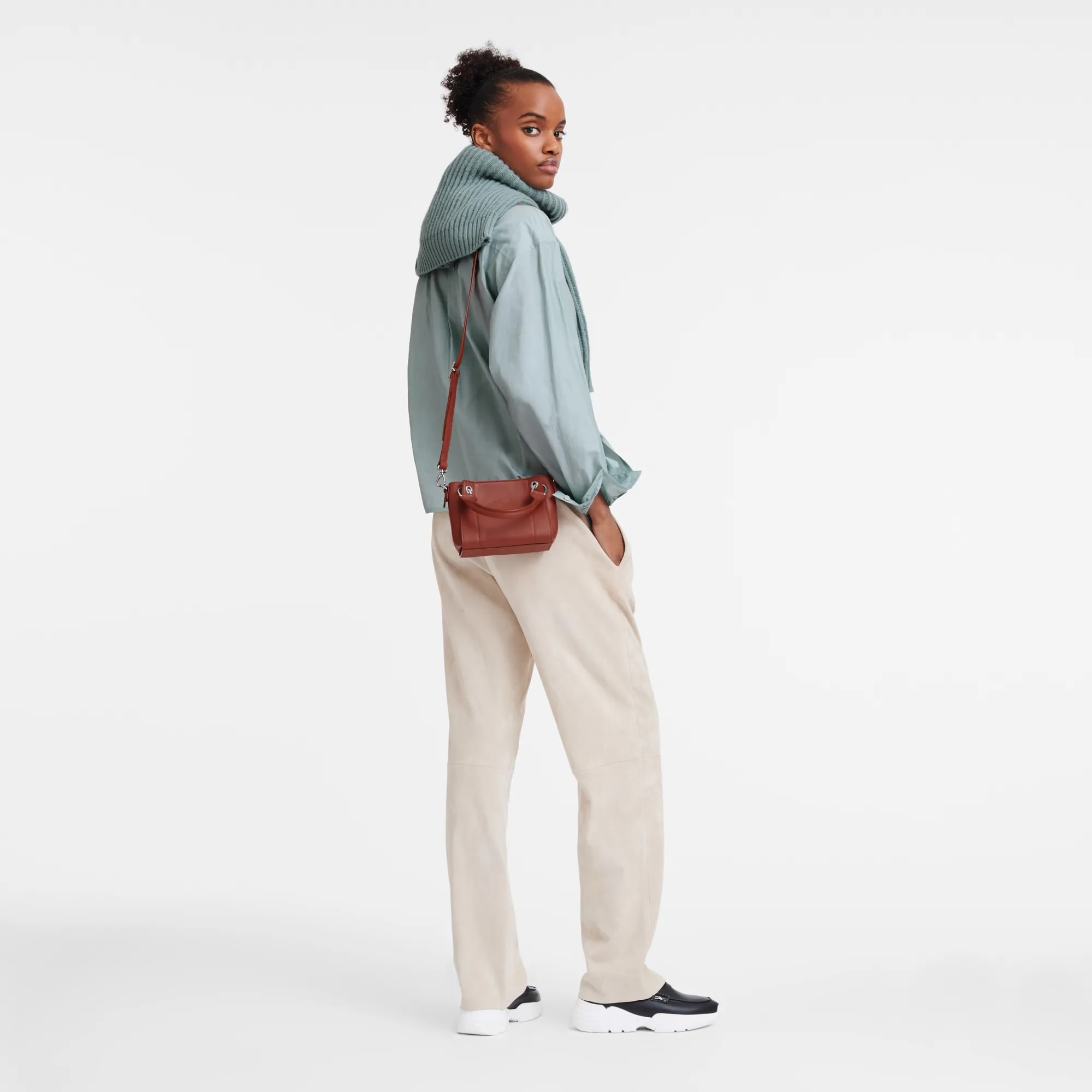 Túi Longchamp 3D XS Handbag 'Chestnut' 10254HFA404 — ảnh 2