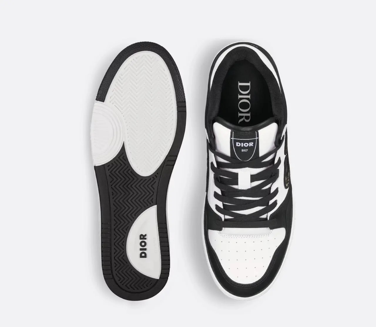 Giày Dior B57 Low-Top Sneaker 'Black' 3SN318ZXU-H960 — ảnh 2
