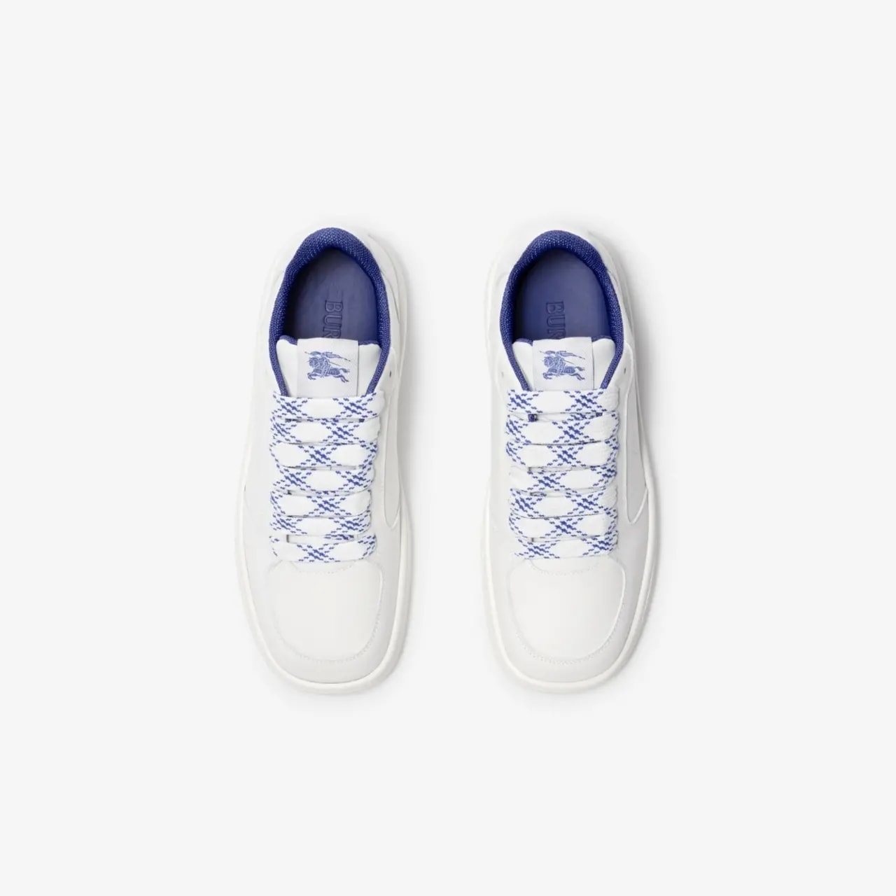 Giày Burberry Leather Stock Sneakers 'White' 80956981 — ảnh 4