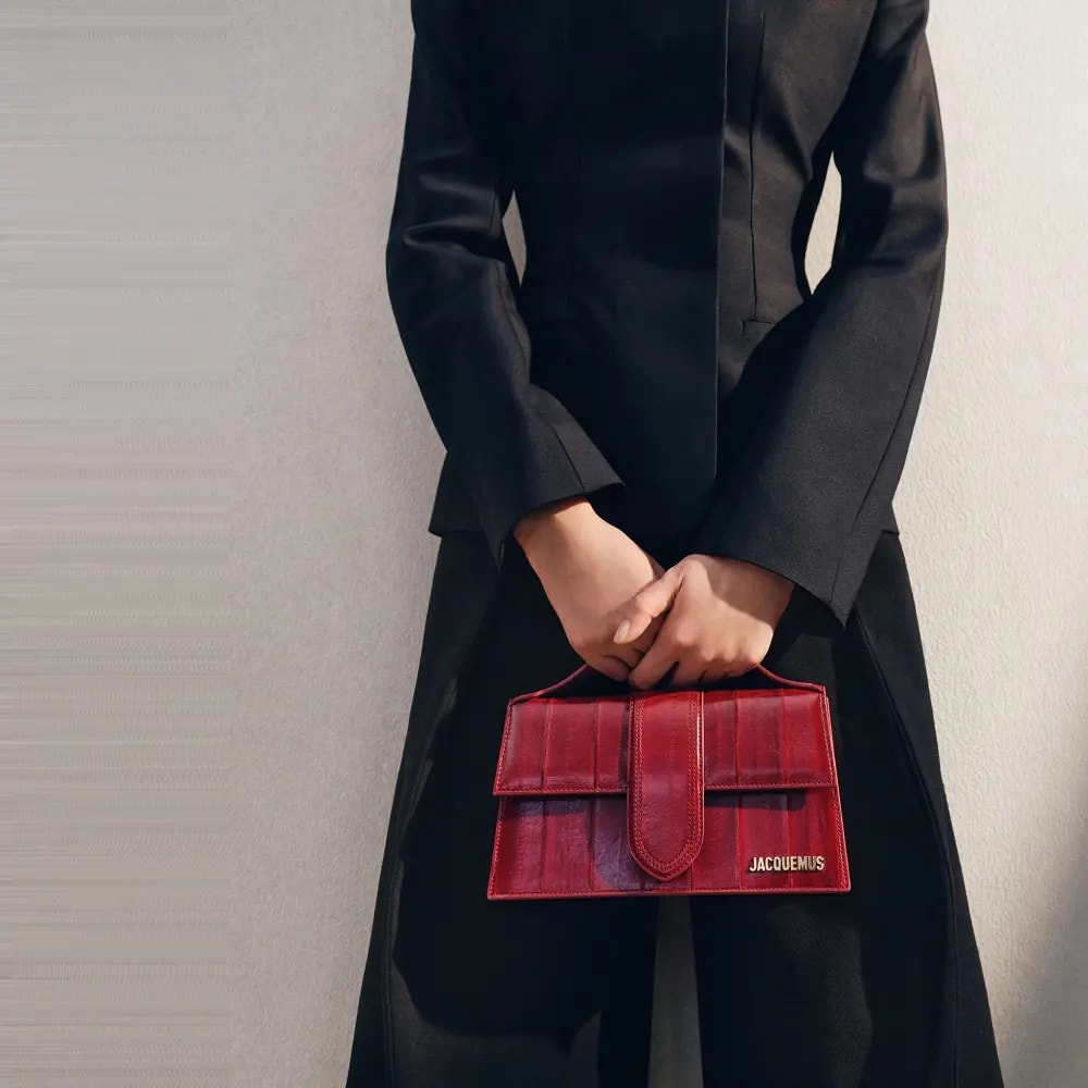 Túi Jacquemus The Long Bambino 'Red' 221BA013-3169-480 — ảnh 2