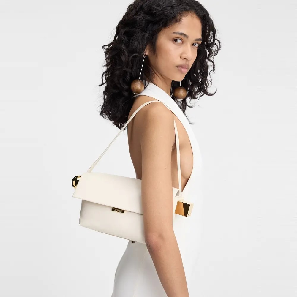 Túi Jacquemus The Rond 'Ivory' 243BA383-3171-115 — ảnh 2