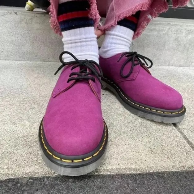 Giày Dr.Martens 1461 Casual 'Purple' 27802500 — ảnh 2