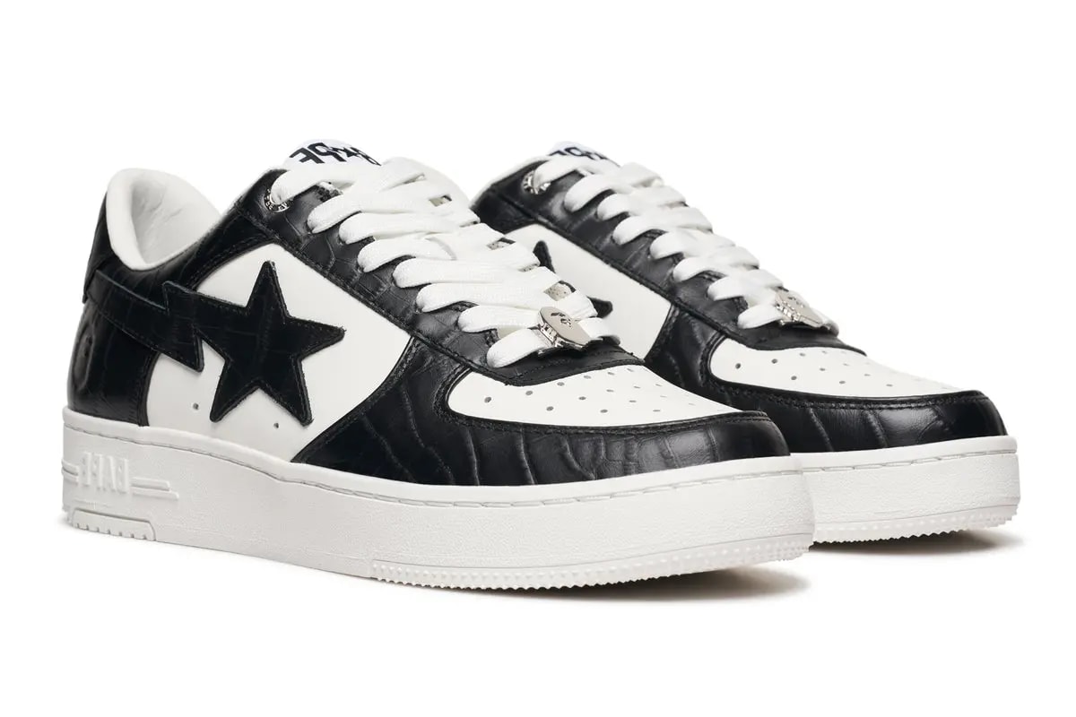 Giày Bape STA™ #3 'Black White' 0ZXSHM191303N — ảnh 2
