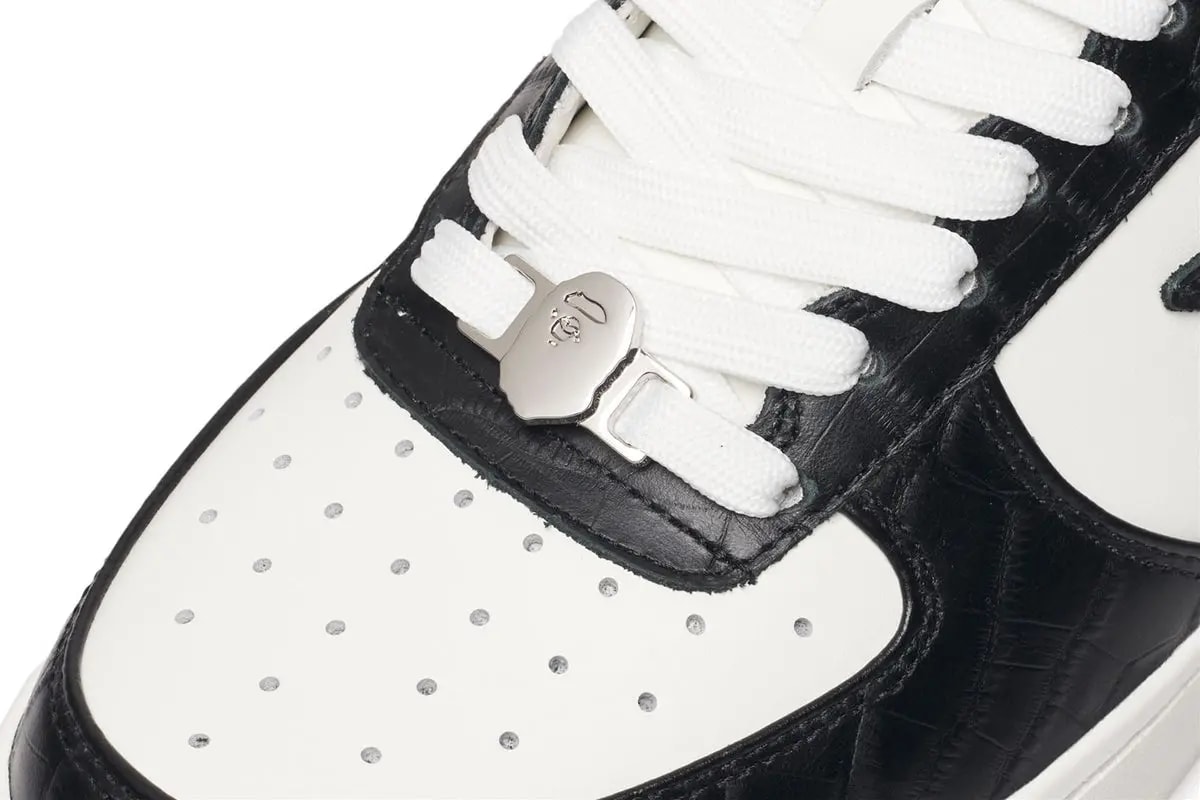 Giày Bape STA™ #3 'Black White' 0ZXSHM191303N — ảnh 4