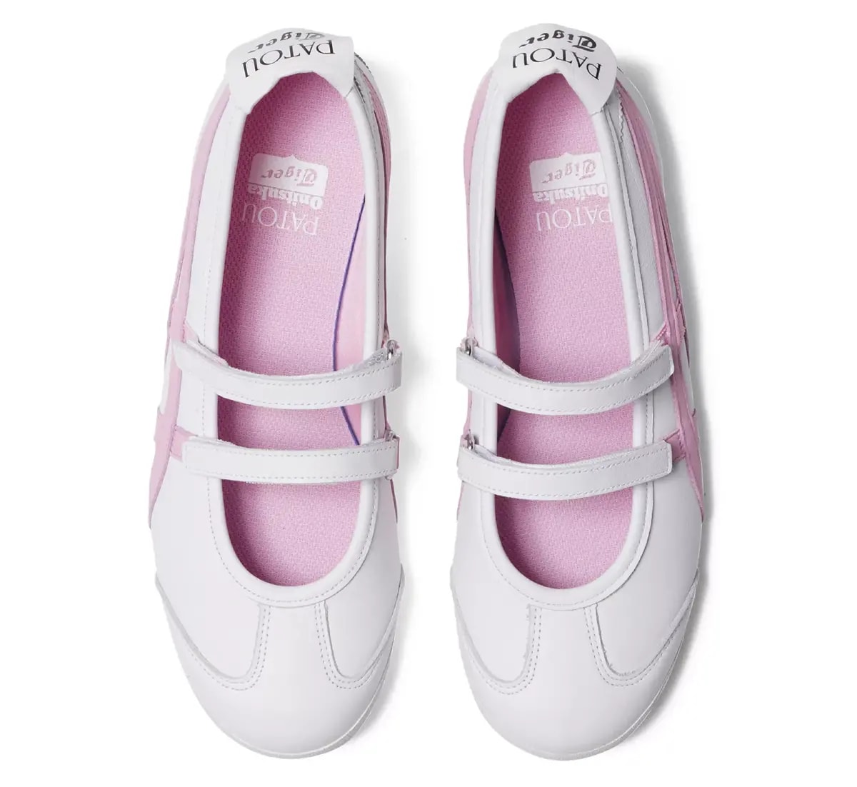 Giày Onitsuka Tiger x PATOU Mexico 66 Ballerina 'White Cotton Candy' 1183C379-101 — ảnh 2