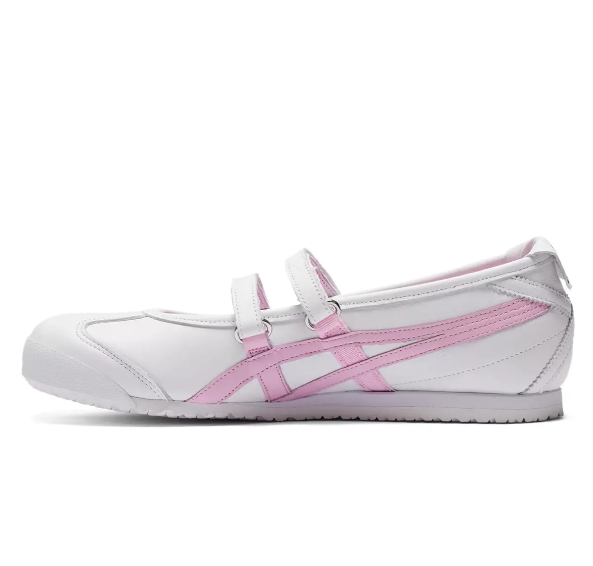 Giày Onitsuka Tiger x PATOU Mexico 66 Ballerina 'White Cotton Candy' 1183C379-101 — ảnh 5