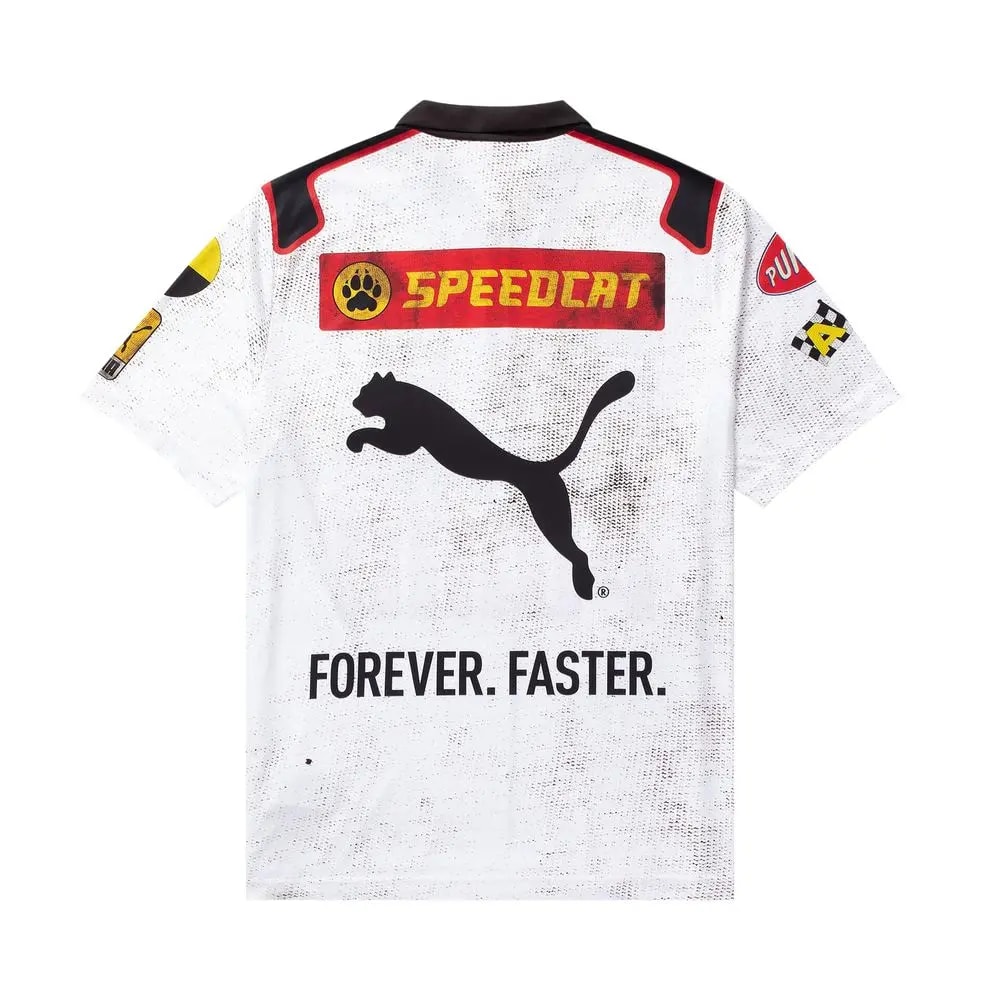 Áo Puma x A$AP ROCKY Team Zip Polo 'White' 631046-02 — ảnh 2