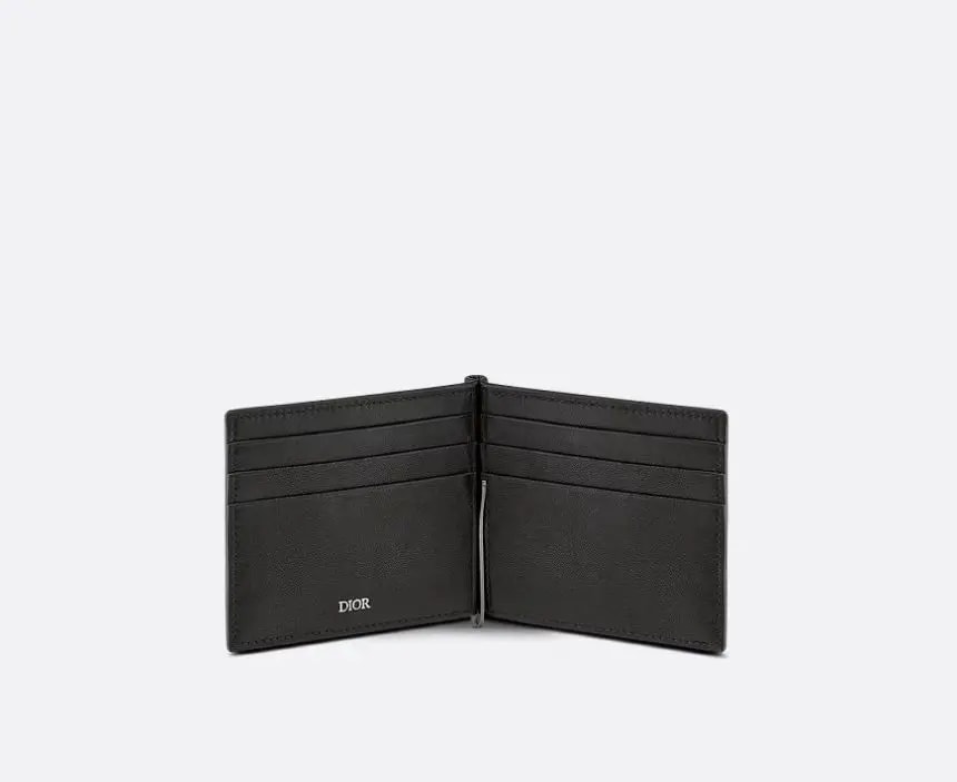 Ví Dior Wallet With Money Clip 'Black' 2ESBH069CDI-H00N — ảnh 2
