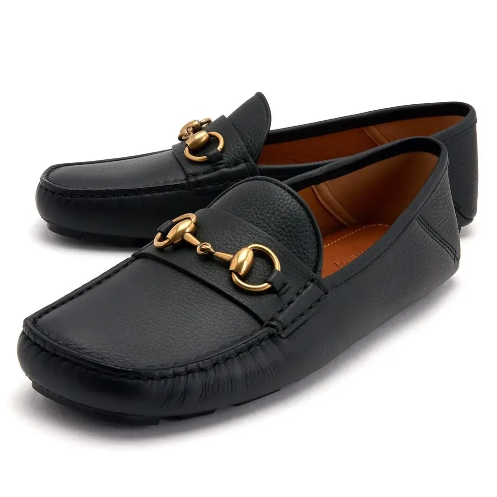 Giày Gucci Horsebit Driving Moccasin 'Black' 548604-BXO00-1000 — ảnh 4