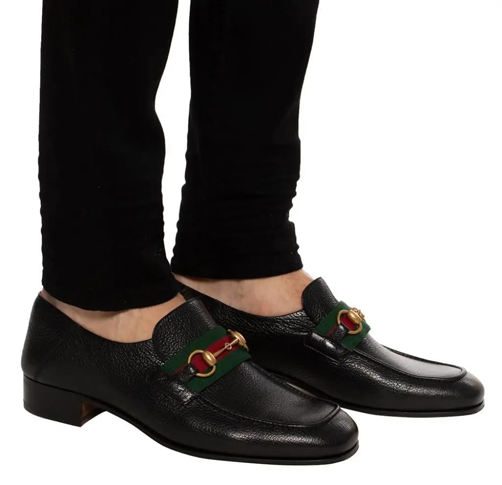 Giày Gucci Horsebit Loafers 'Black' 545277-0YL10-1060 — ảnh 2