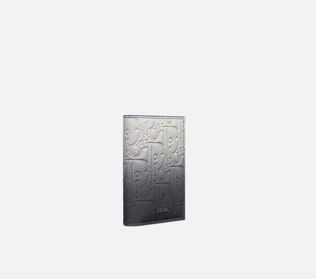 Ví Dior Vertical Bifold 'Gradient Grey' 2ESCH138DLF-H869 — ảnh 2