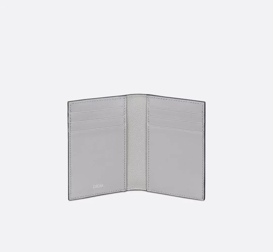 Ví Dior Vertical Bifold 'Gradient Grey' 2ESCH138DLF-H869 — ảnh 3