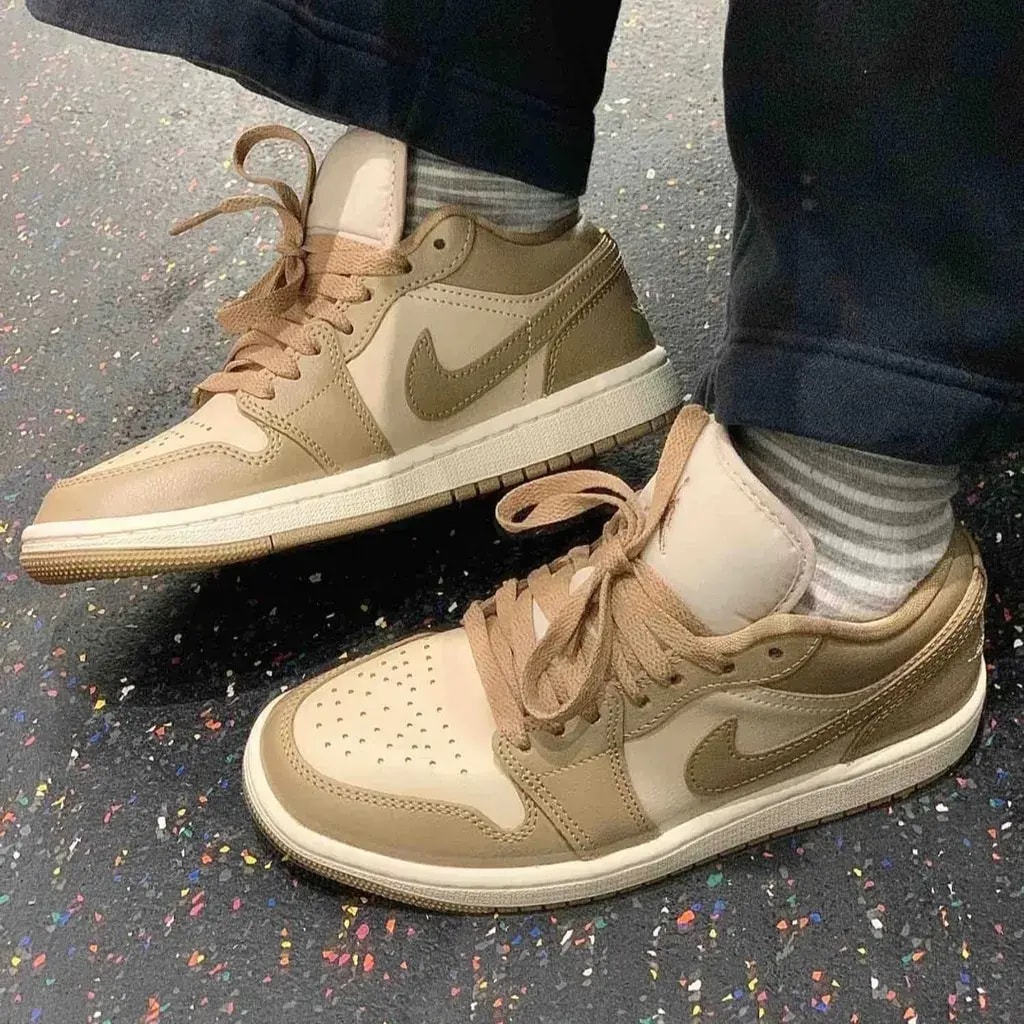 Giày Nike Air Jordan 1 Low 'Rattan Sail Desert Camo' DC0774-203 — ảnh 3