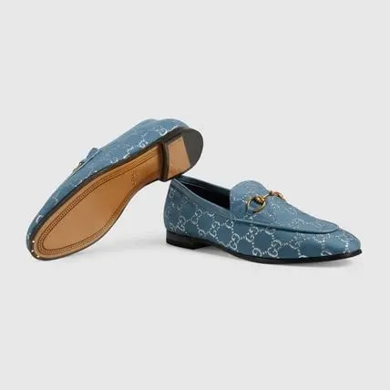 Giày Gucci Mocassini Jordaan GG 'Blue' 431467-2C820-4691 — ảnh 2