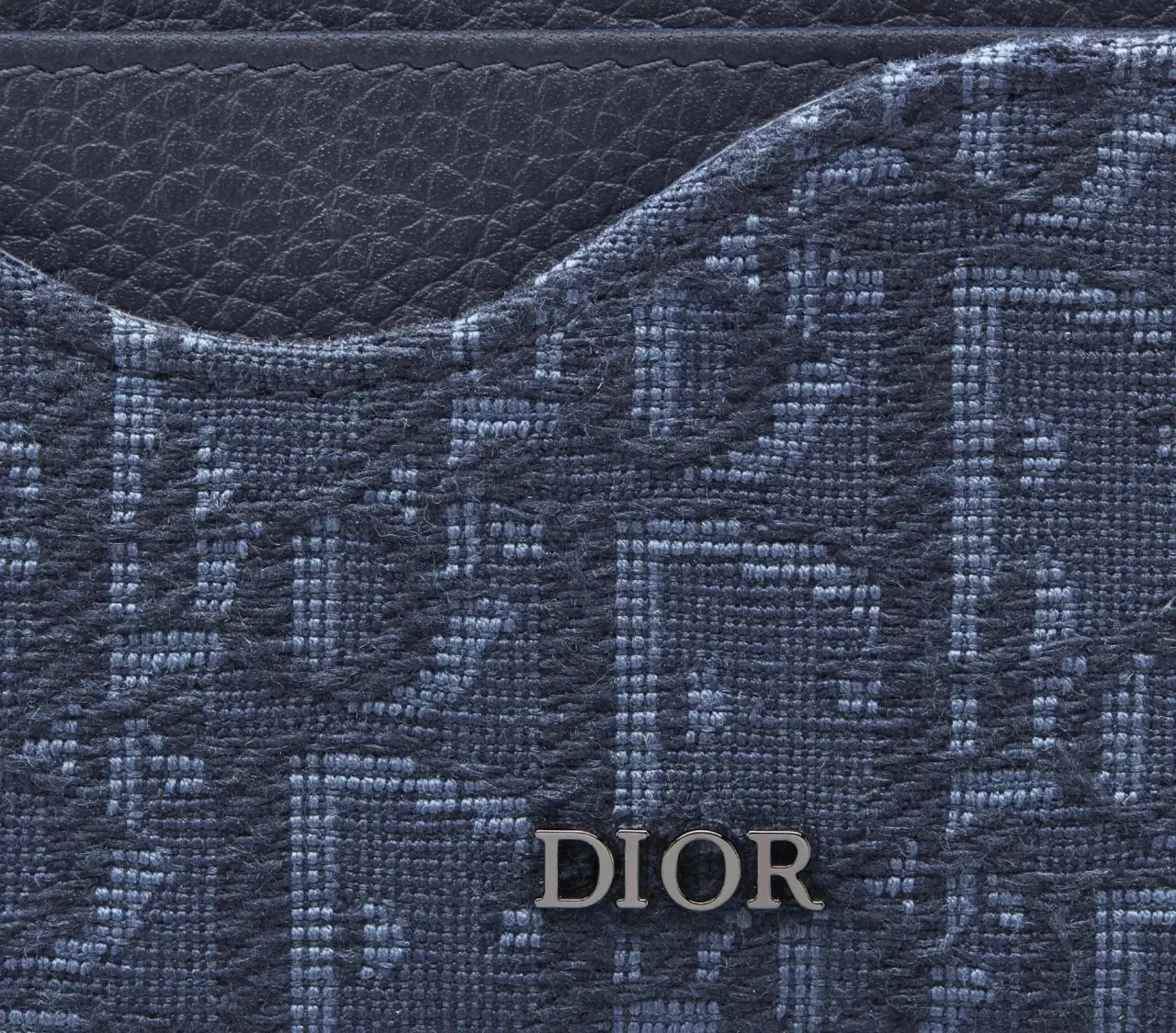 Ví Dior Saddle Card Holder 'Navy' 2ADCH164YKS-H53E — ảnh 2