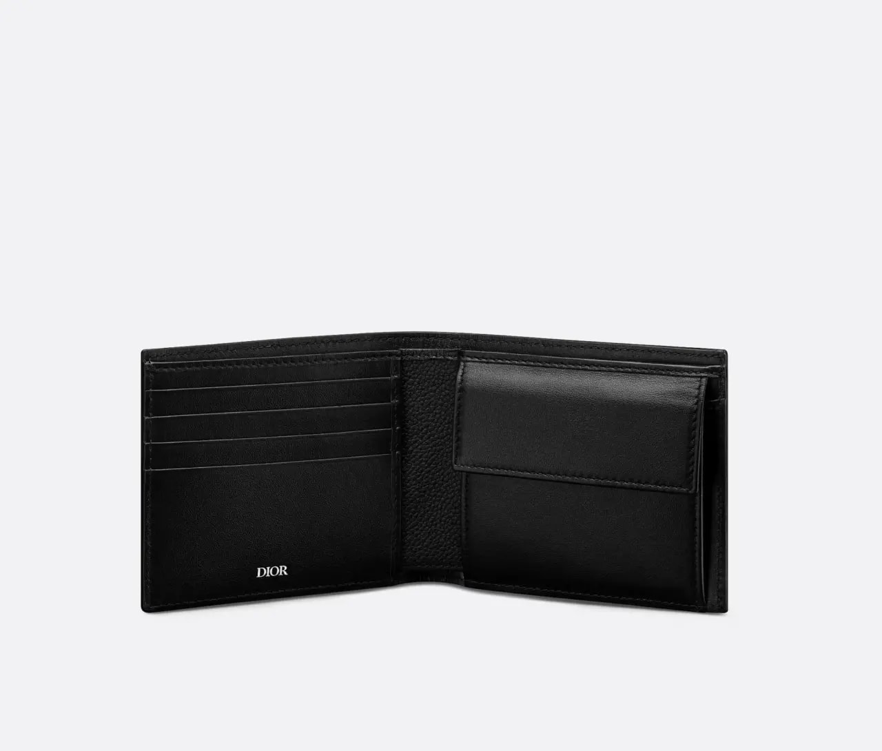 Ví Dior Bifold Wallet 'Black' 2ESBC027FLG-H00N — ảnh 2